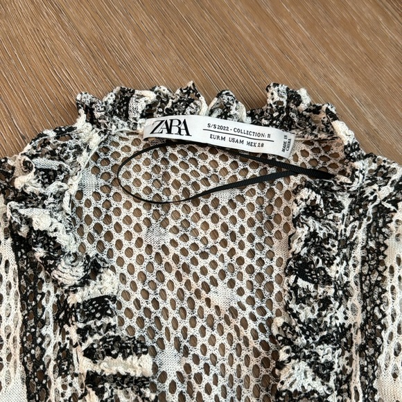 Zara Ruffled Cardigan - Picture 6 of 7